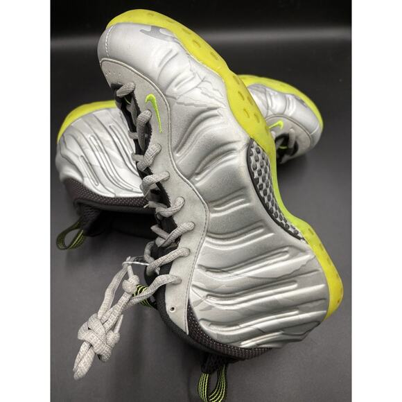 Nike Air Foamposite One Men's Silver Volt Camo 10 US - Picture 1 of 13